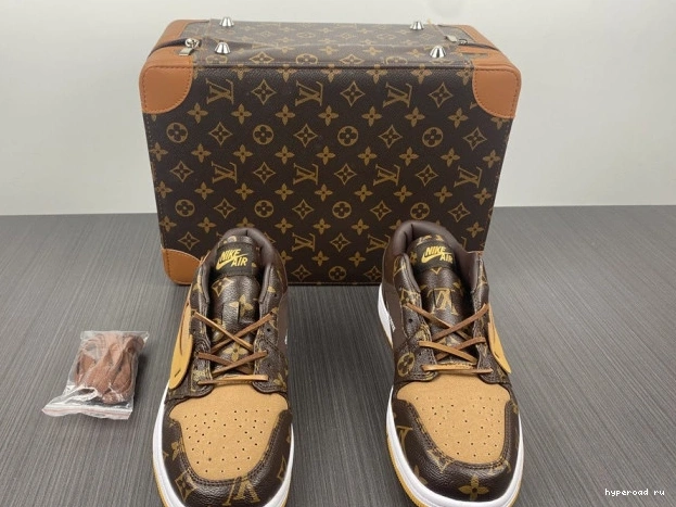 AJ1 Jordan OW 1 LOW Off-Louis Air x 0607